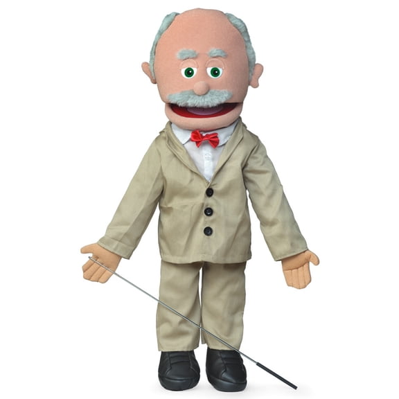 25" Pops, Hispanic Grandfather, Full Body, Ventriloquist Style Puppet