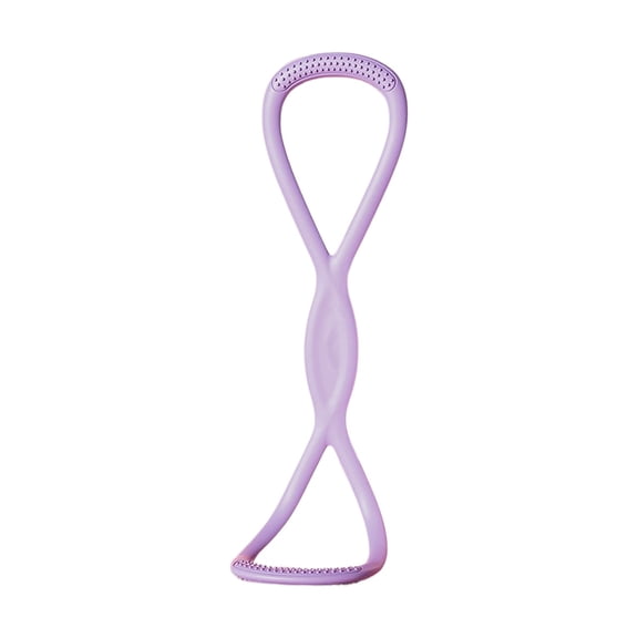 25-Pound Figure Eight Resistance Rope Full Body Training High Elastic Silicone Material Adjustable Length 8-Shaped Design For Shoulder Back Activation Yoga Rehabilitation