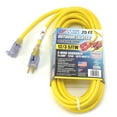 thumbnail image 1 of 25' Power-On Outdoor/Indoor Cable, Yellow, 1 of 2