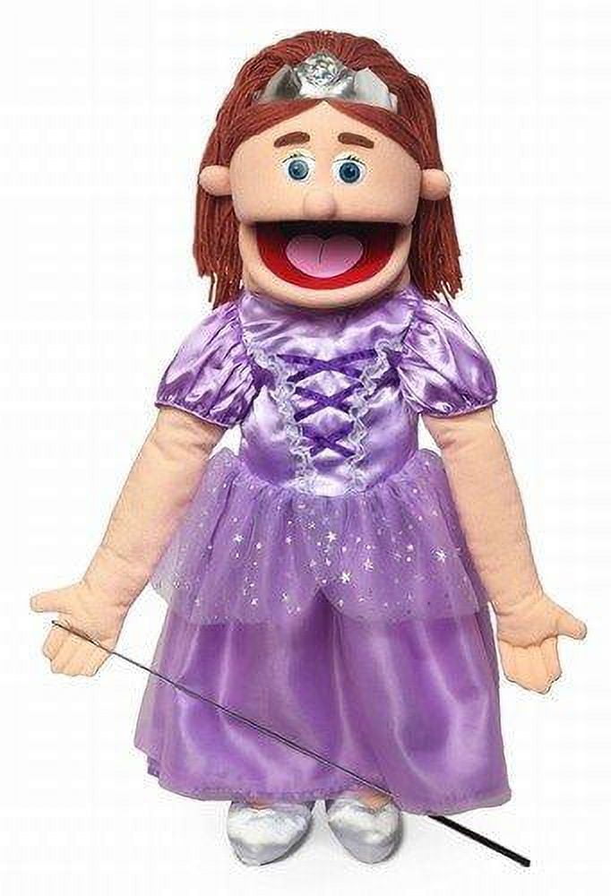 Katie, Peach Girl, Full Body, Ventriloquist Style Puppet, (25 Inches)