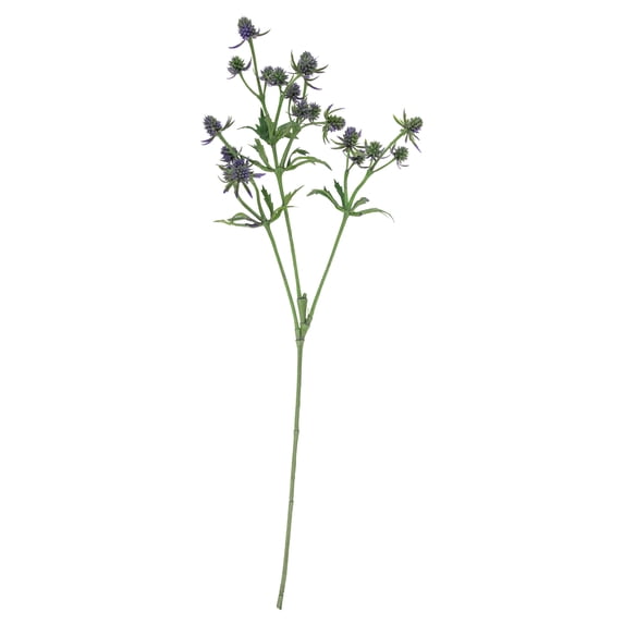 25" Purple Thistle Artificial Floral Spray
