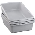 thumbnail image 1 of 25 Quart Plastic  Bus Box, Restaurant Bus Tubs, 4 Packs, 1 of 8