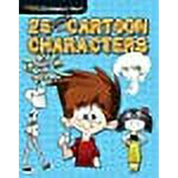 25 Quick Cartoon Characters C Hart (Paperback)