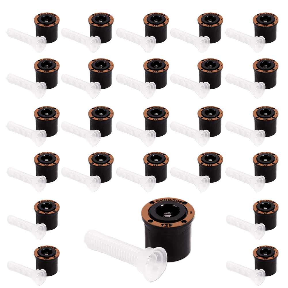 (25) Rain Bird 12F Full-Circle Sprinkler Nozzle 12 ft Pattern (360°) Degree Spray