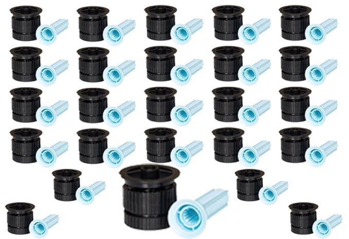(25) Rain Bird 15VAN Variable Arc Adjustable Sprinkler Nozzle (360°) 12' to 15'