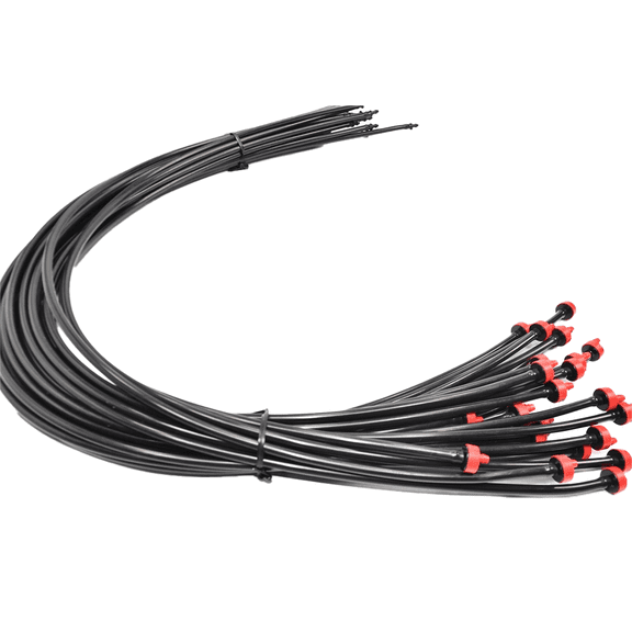 (25) Rain Bird 2 GPH Drip Irrigation PC Drip Emitters + 1/4" Vinyl Drip Line Hose