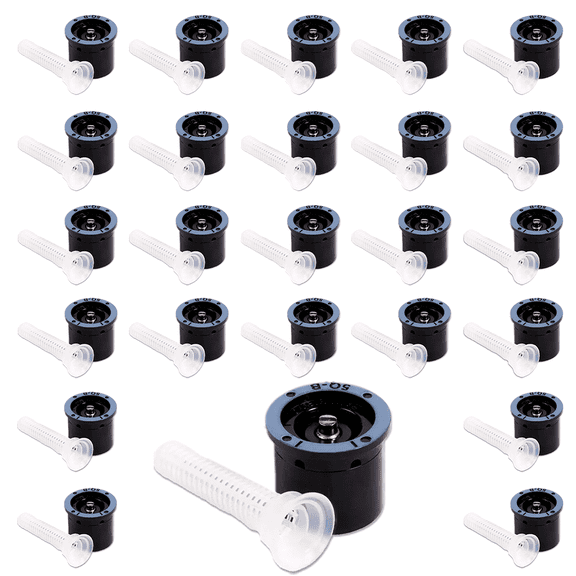 (25) Rain Bird 5QB Bubbler Nozzle, Quarter Stream (90), 5 ft, 1800 Series Pop Up