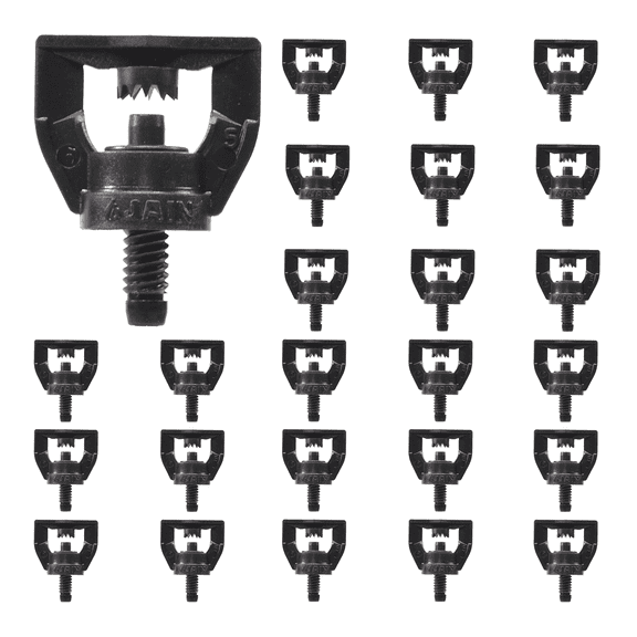 25 Rivulis Jain Jets Drip Micro Emitters 150 Arc Pattern Spray 68 feet P-30 for Garden and Row Crops, Vineyards, Orchards, Shrubs, and Greenhouse