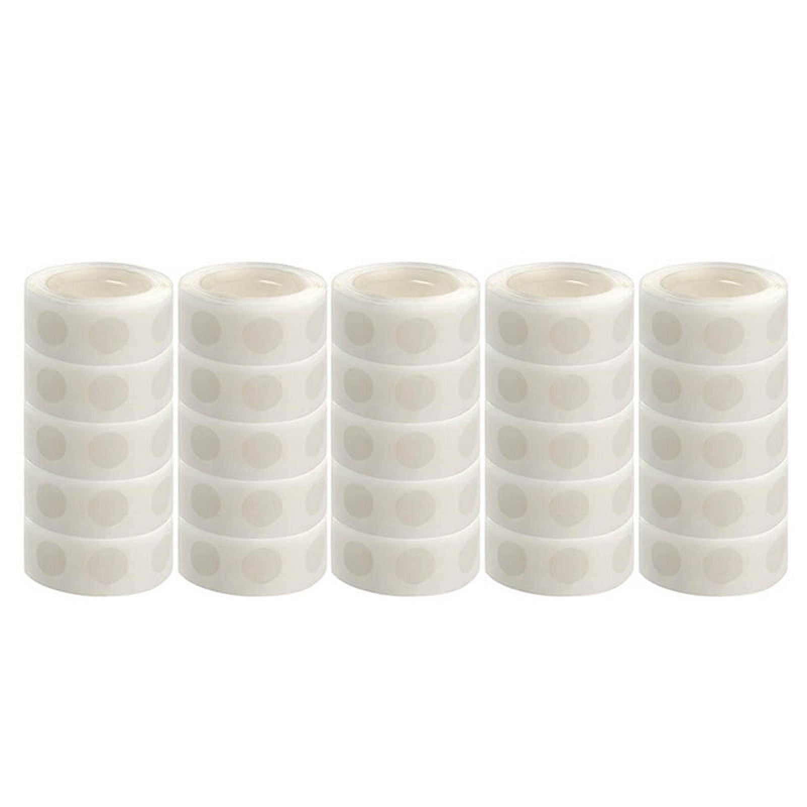 25 Rolls Glue Point Clear Balloon Glue Removable Adhesive Dots Double Sided Dots Glue Tape for