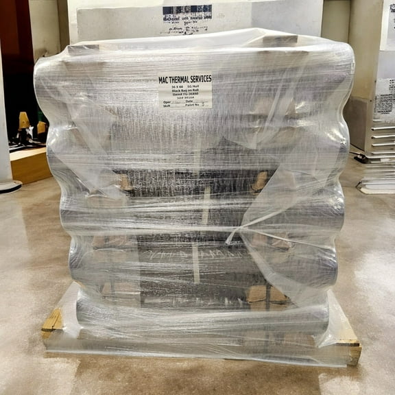 25 Rolls Pallet Super Heavy Duty Disposable Bags 36" X 60" Black 6 MIL 50/Roll