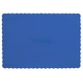 thumbnail image 1 of 25 Scalloped Edge Paper Placemats 10" X 14" Dinner Size 26 Colors - Royal Blue, 1 of 1