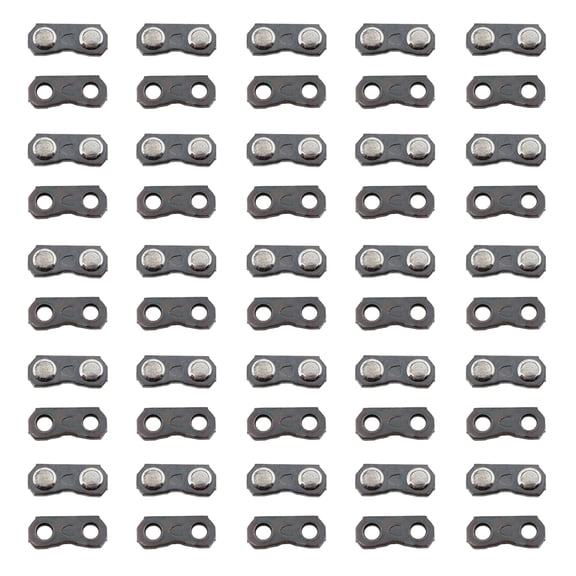 25 Sets 325" Chainsaw Chain Repair Kits For .050 & .058 Master Links Tie Straps