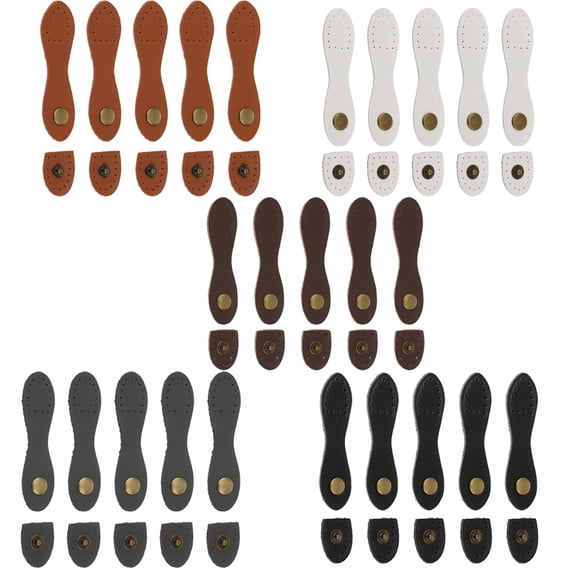 25 Sets Buckles Purse Hasp Buttons Clasp for DIY Bag Crafts