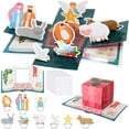 thumbnail image 1 of 25 Sets Christmas Nativity Craft Kits DIY Pop Out Birth of Jesus Bible Story Craft Baby Jesus is Born Manger Scene Christian Sunday School Crafts for Xmas Party School Classroom Activity, 1 of 6