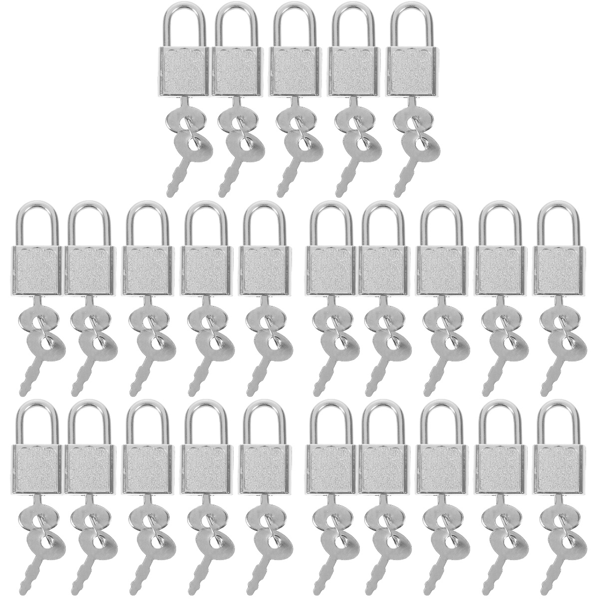 25 Sets Treasure Chest Lock Toy Bins Plastic Lock Kid Gift Lock for