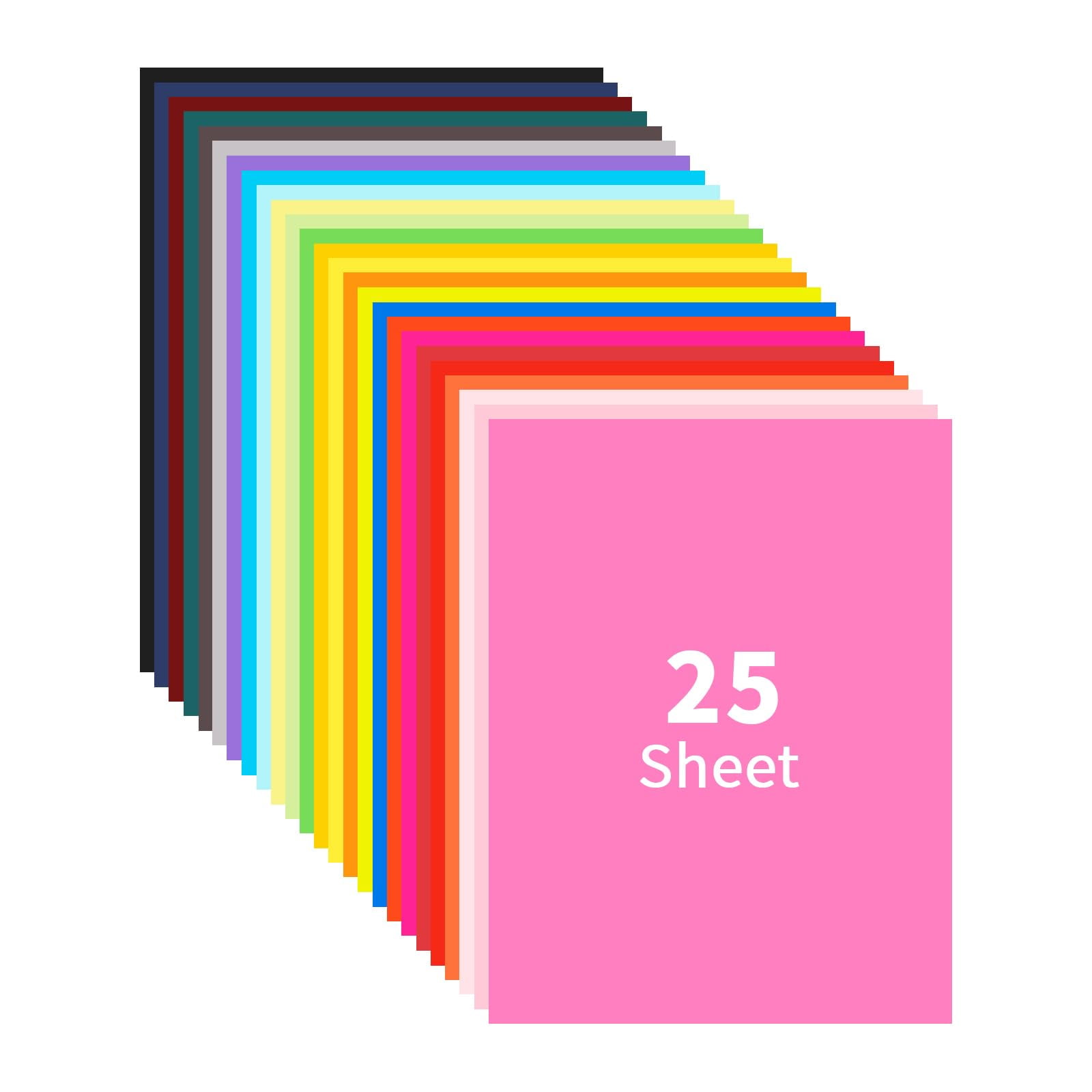25 Sheet Cardstock 8.5x11",250gsm Thick Paper,Heavyweight 92lb