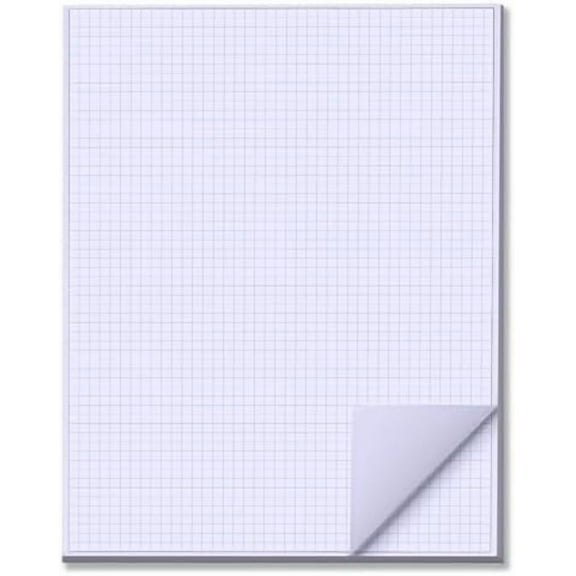 25 Sheets 24"x36" Large Engineering Graph Paper Pad - 1/4" Ruled Grid Paper for Engineering, Architecture-Mathematician Draftsman Paper(Single Printed)$$Office
