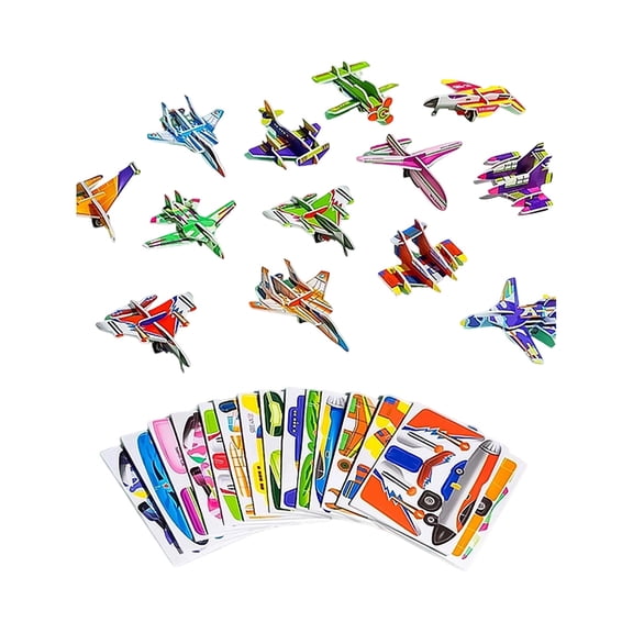 25 Sheets 3D Stereo Insect Animal Puzzle Stress Relief Decompression Tool DIY Assembly Tactile Tool for Anxiety Relief Daily Relaxation Tool