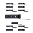 thumbnail image 1 of 25 Shutter Strap Hinges Black Steel Galvanized | Renovator's Supply, 1 of 9