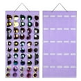 thumbnail image 1 of 25-Slot Sunglasses Organizer Hanging Wall Pocket, 40x80cm Storage Display with Sturdy Rope, 1 of 9