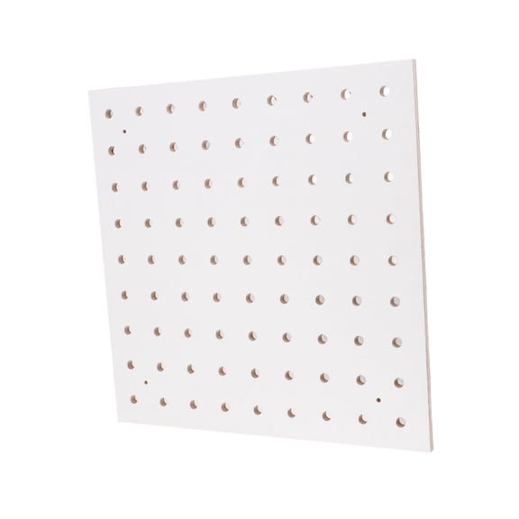 25 Spools Sewing Thread Holder Pegboard with 25 Wooden Sticks 300x300mm