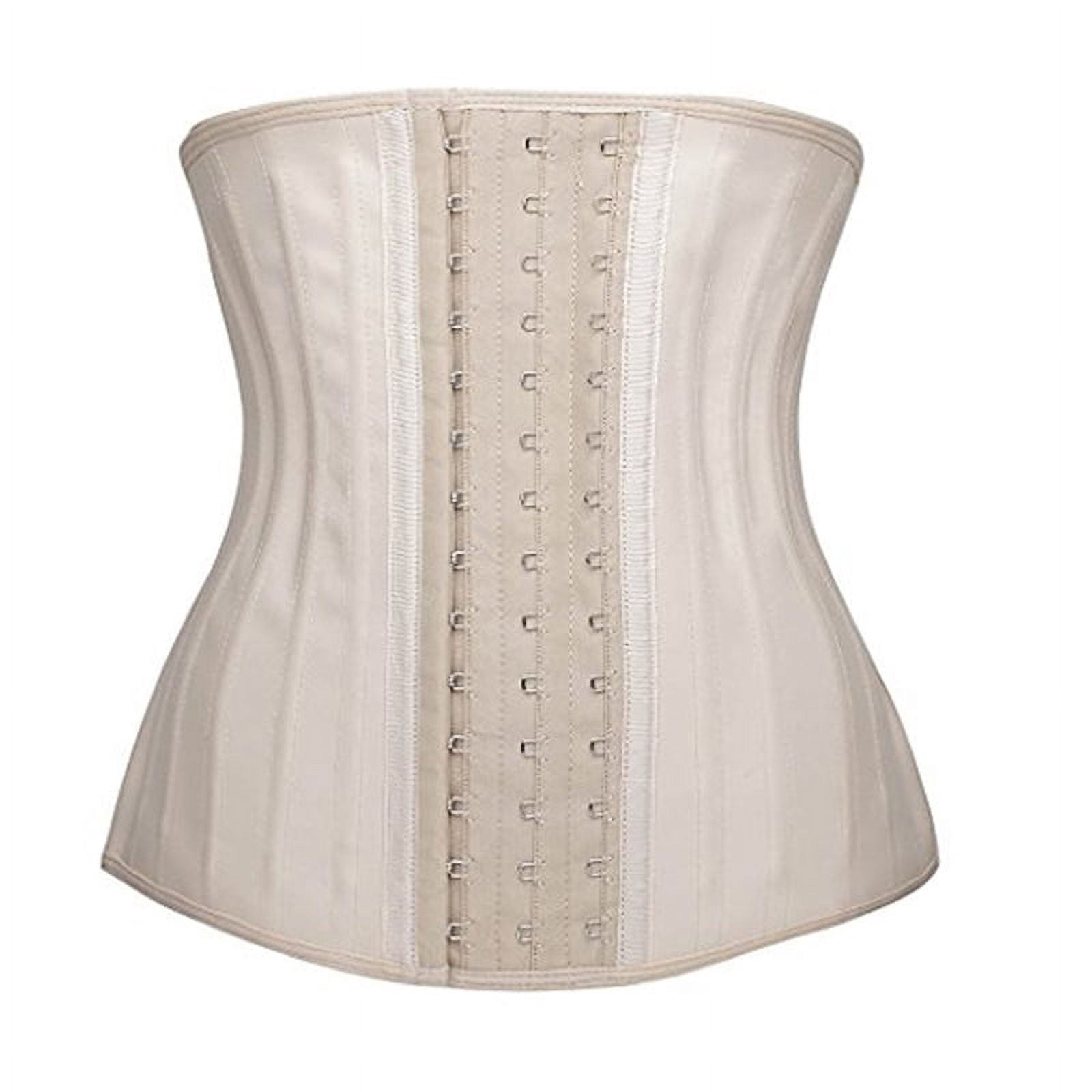 25 Steel Boned Latex Corset Women Waist Control Corset Bustier ...