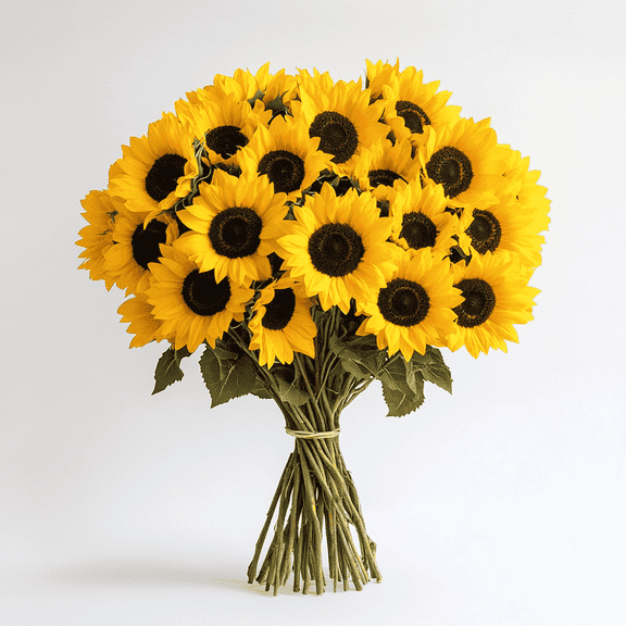25 Stems of Sunflowers- Fresh Flower Delivery