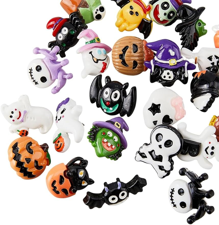 25 Styles Halloween Theme Iron Push Pins Halloween Push Pins Pumpkin ...