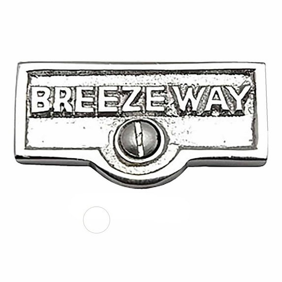 25 Switch Plate Tags BREEZEWAY Name Signs Labels Chrome Brass Traditional Engraved Wall Light Switch Cover Labels | Renovators Supply