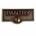 thumbnail image 1 of 25 Switch Plate Tags PANTRY Name Signs Labels Cast Brass Traditional Engraved Wall Light Switch Cover Labels | Renovators Supply, 1 of 2