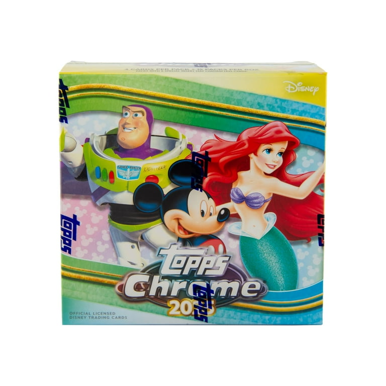 25 TOPPS DISNEY CHROME MONSTER BOX - Walmart.com