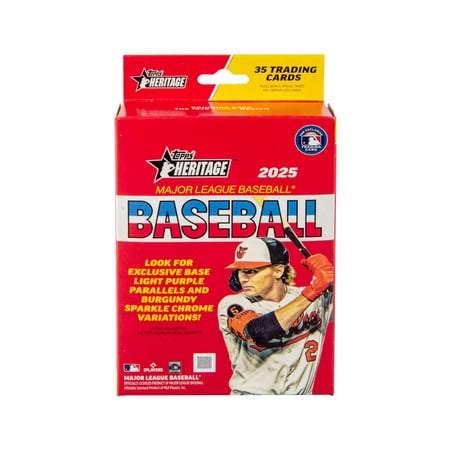 25 TOPPS HERITAGE BASEBALL HANGER BOX price history and forecast - Topps ITM0017181