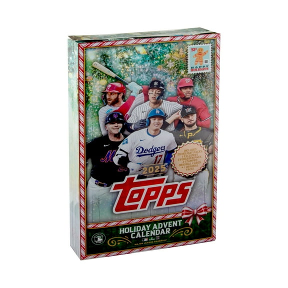 25 TOPPS HOLIDAY BASEBALL ADVENT CALENDAR