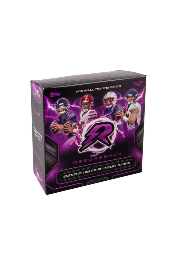 25 TOPPS RESURGENCE FOOTBALL MEGA BOX