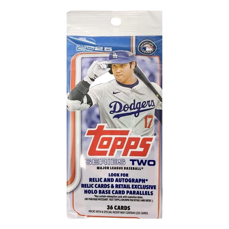 Topps, Baseball Fat Pack, 2025 Series 2, 25 Pack, Collectible 