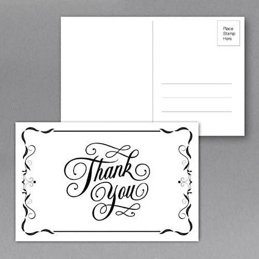 25-thank-you-postcards-greeting-note-cards-size-5-x-7-this-is-not-a-fold-over-card-5-walmart-com for Free Printable Foldable Thank You Cards 25