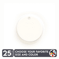 thumbnail image 1 of 25 Units Acrylic Circle Blanks Disk With Hole 1/8" Thick - Clear or Solid Color - (Size 6") Made in USA, 1 of 4