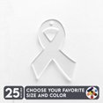 thumbnail image 1 of 25 Units Acrylic Keychains Ribbon Symbol 1/8" Thick – Clear or Solid Color – (Size 3") Made in USA, 1 of 5