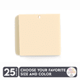 thumbnail image 1 of 25 Units Acrylic Square Blanks with Hole 1/8" Thick – Pastel Colors – (Size 2.5") Made in USA, 1 of 3