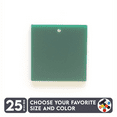 thumbnail image 1 of 25 Units Acrylic Square With Hole 1/8" Thick – Clear or Solid Color – (Size 3") Made in USA, 1 of 3