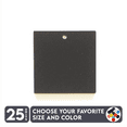 thumbnail image 1 of 25 Units Acrylic Square With Hole 1/8" Thick - Clear or Solid Color - (Size 5") Made in USA, 1 of 3