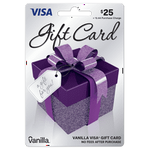 $25 Vanilla® Visa® Gift Box Gift Card (plus $3.44 Purchase Fee)