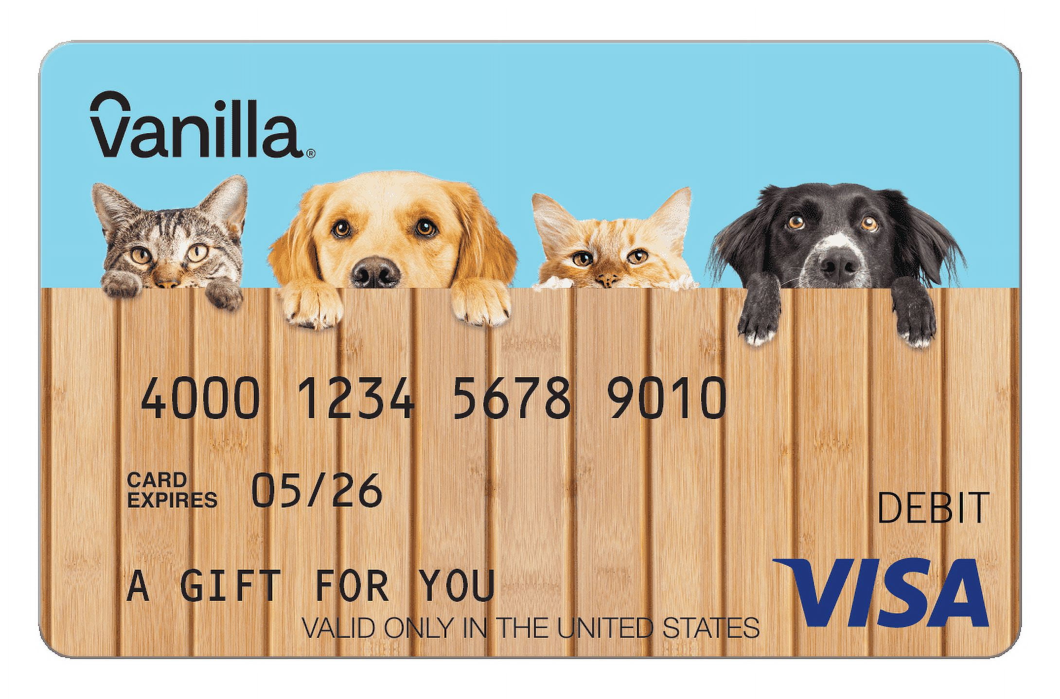 Vanilla Visa $50 Prepaid Gift Card