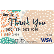 $25 Vanilla® Visa® Thank You eGift Card (plus $3.44 Purchase Fee)