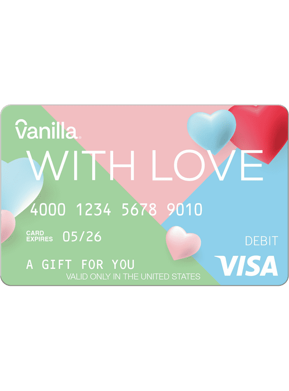 $25 Vanilla® Visa® With Love eGift Card (plus $3.44 Purchase Fee)