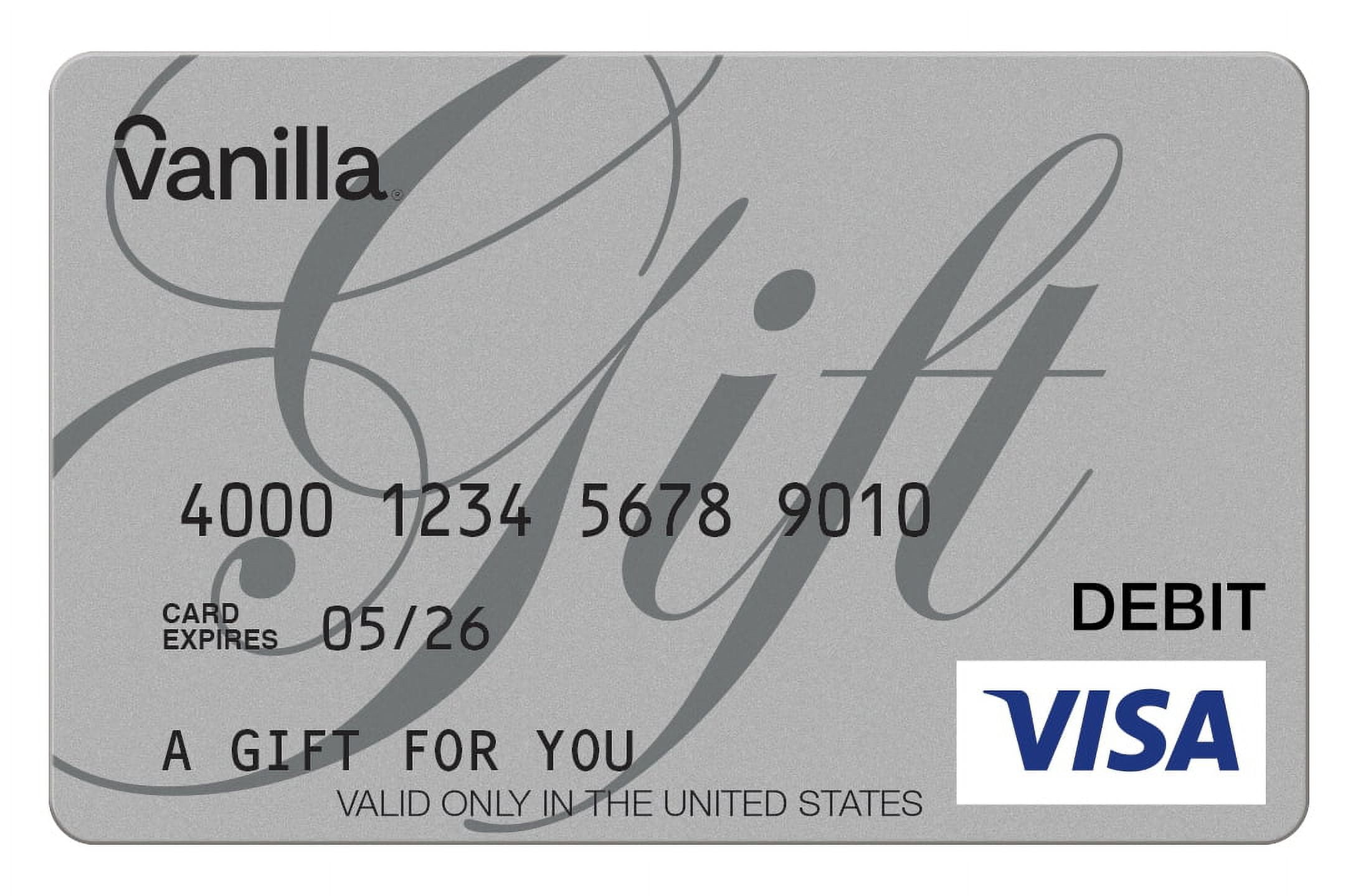  25 Vanilla Visa EGift Card Walmart