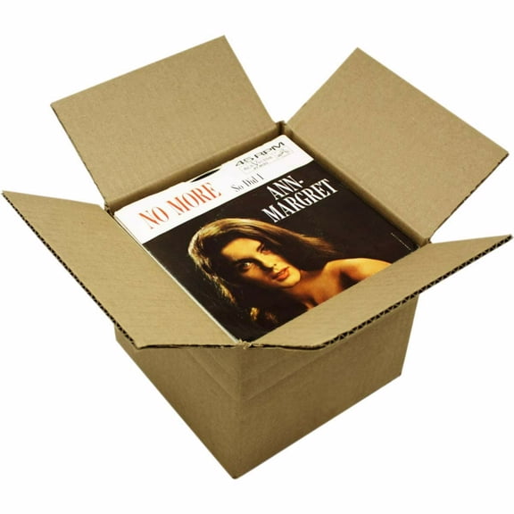 (25) Variable Depth Record Mailers for 45rpm 7 Records - Holds up to 60 - 07BC06VD