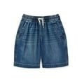 thumbnail image 1 of Wonder Nation Boys' Pull On Denim Shorts, Sizes 4-16 & Husky, 1 of 4