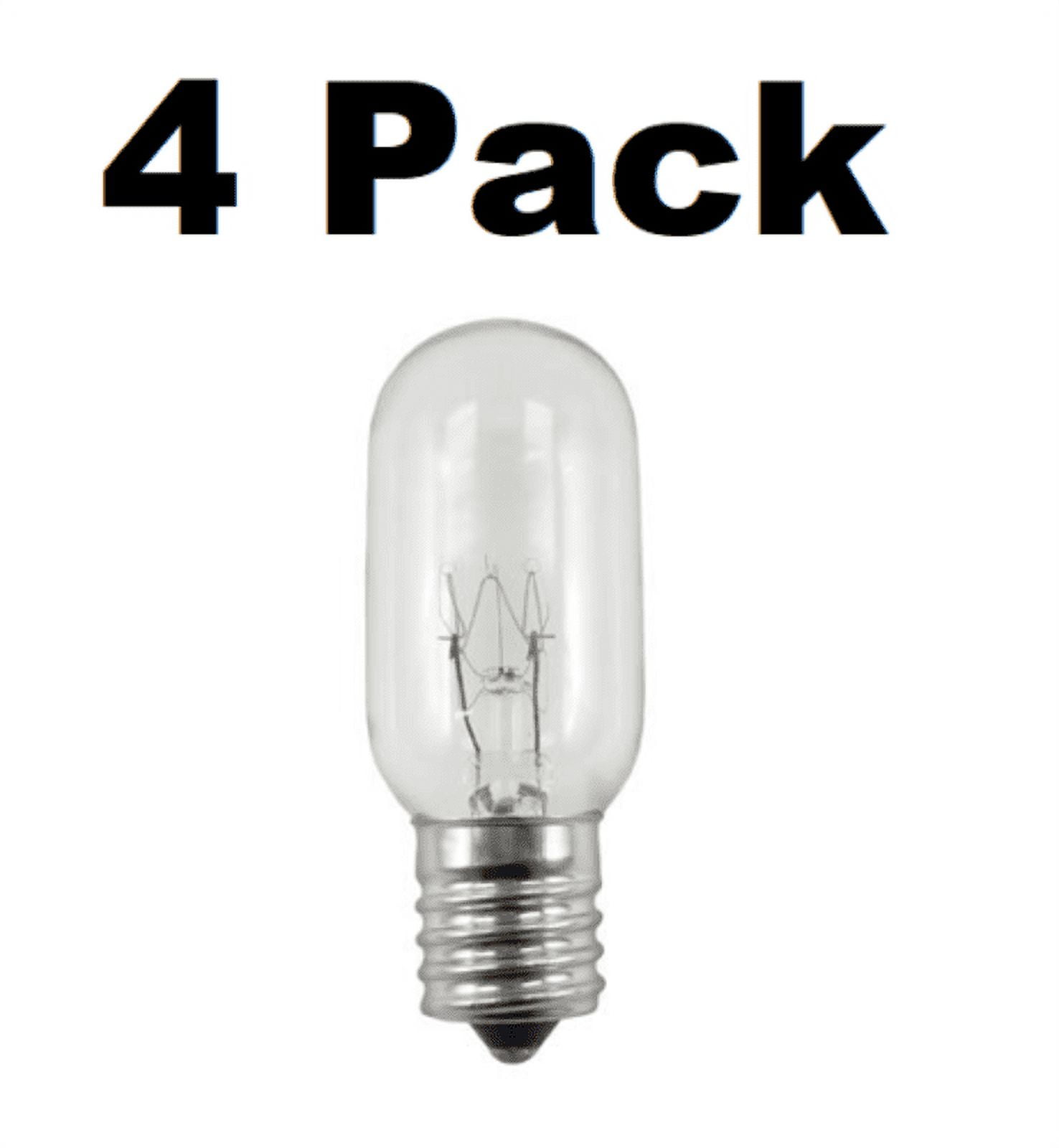 25Watt Replacement Light Bulb for Jerdon Lighted Mirrors JPT25W 4 Pack
