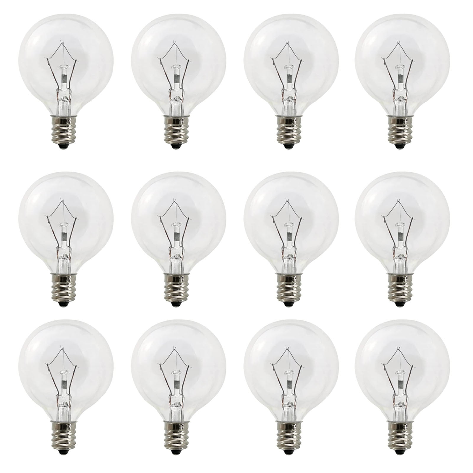25 Watt Wax Warmer Bulbs, Light Bulbs for Full Size Scentsy Warmer, E12 ...